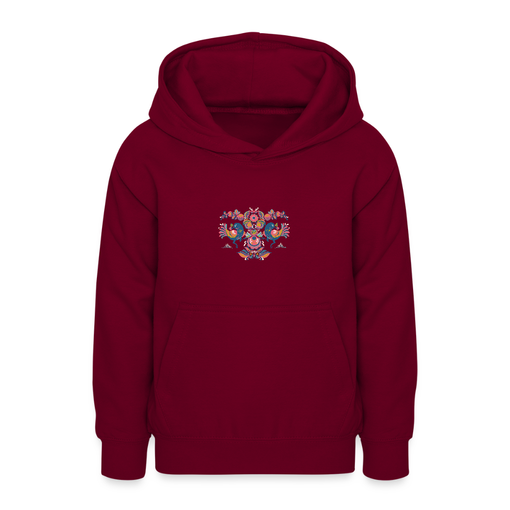 Teenager hoodie - bordeaux