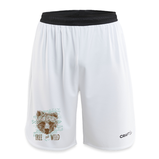 CRAFT Progress mannen basketbalshorts - wit
