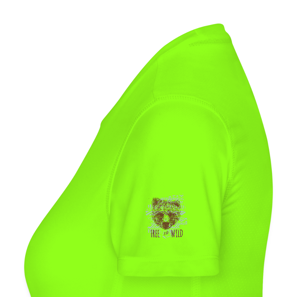 JAKO Vrouwen T-shirt Run 2.0 - neongroen