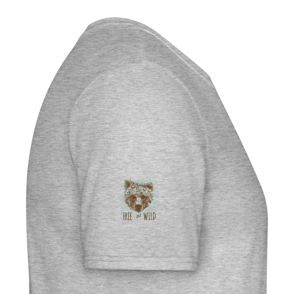 Mannen T-shirt - grijs gemêleerd