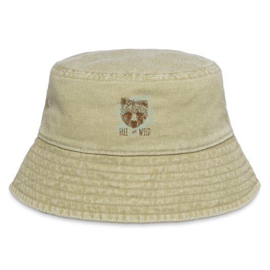 Vintage vissershoed - vintage beige