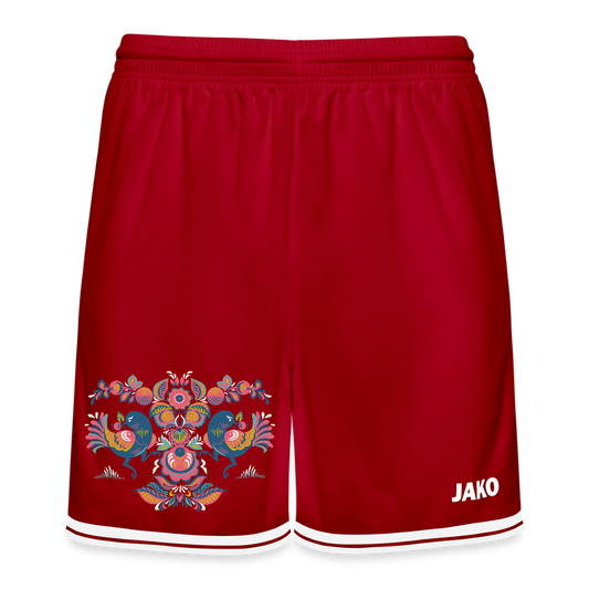JAKO basketbalshort Center 2.0 - rood/wit