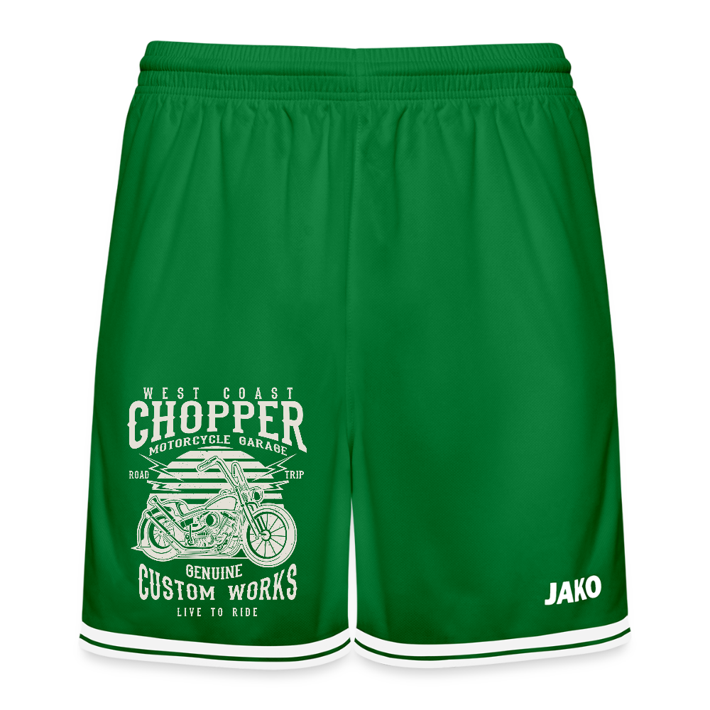 JAKO basketbalshort Center 2.0 - groen/wit