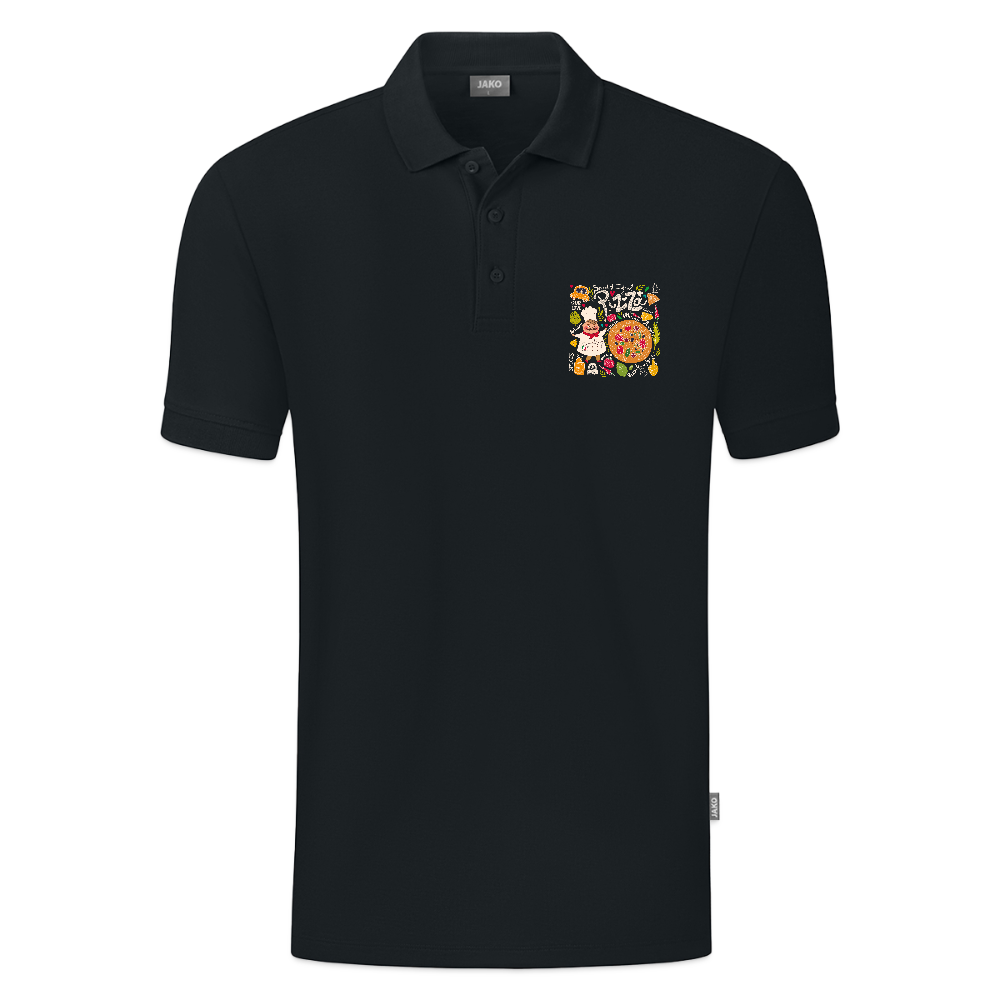 JAKO Teenager polo Organic - zwart