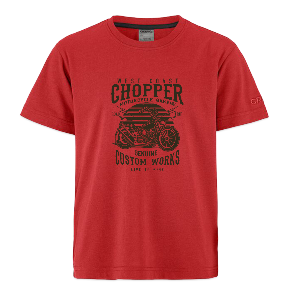 CRAFT Community 2.0 tieners T-shirt - rood