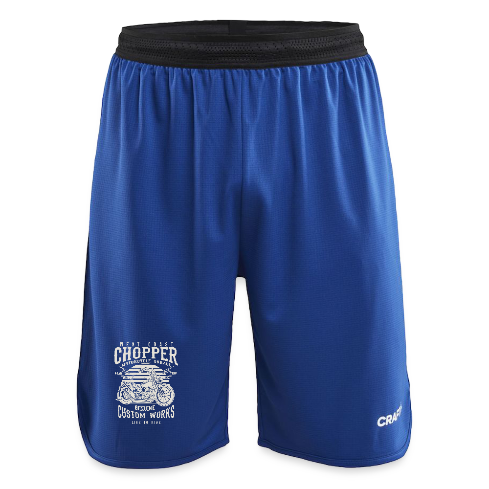 CRAFT Progress mannen basketbalshorts - koningsblauw
