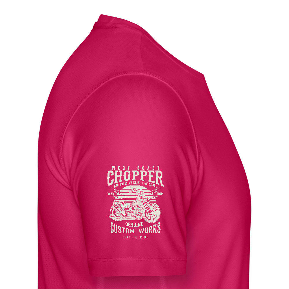 JAKO Mannen T-shirt Run 2.0 - donker roze
