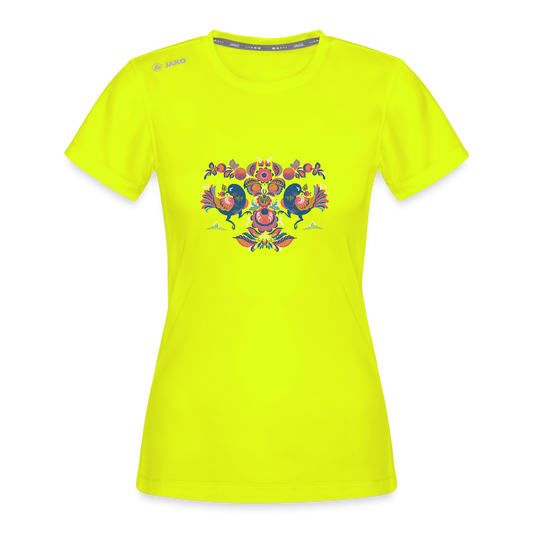 JAKO Vrouwen T-shirt Run 2.0 - neongeel