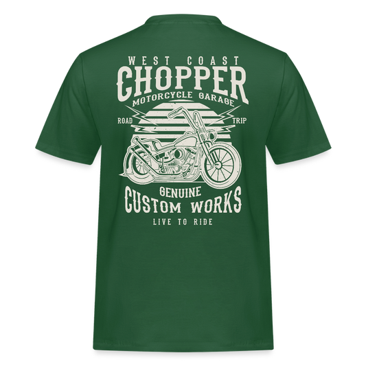 Mannen Workwear T-shirt - bottlegreen