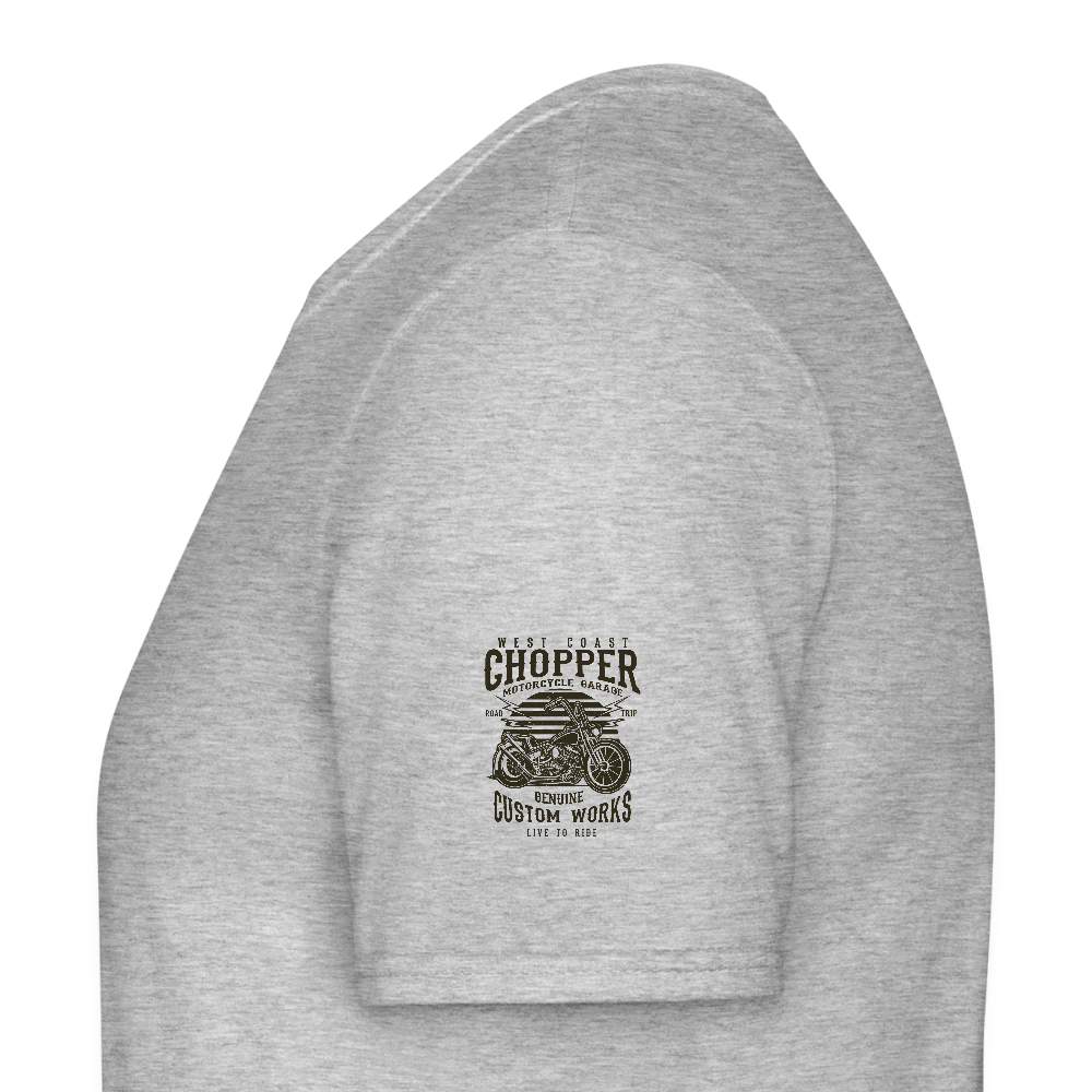 Mannen T-shirt - grijs gemêleerd