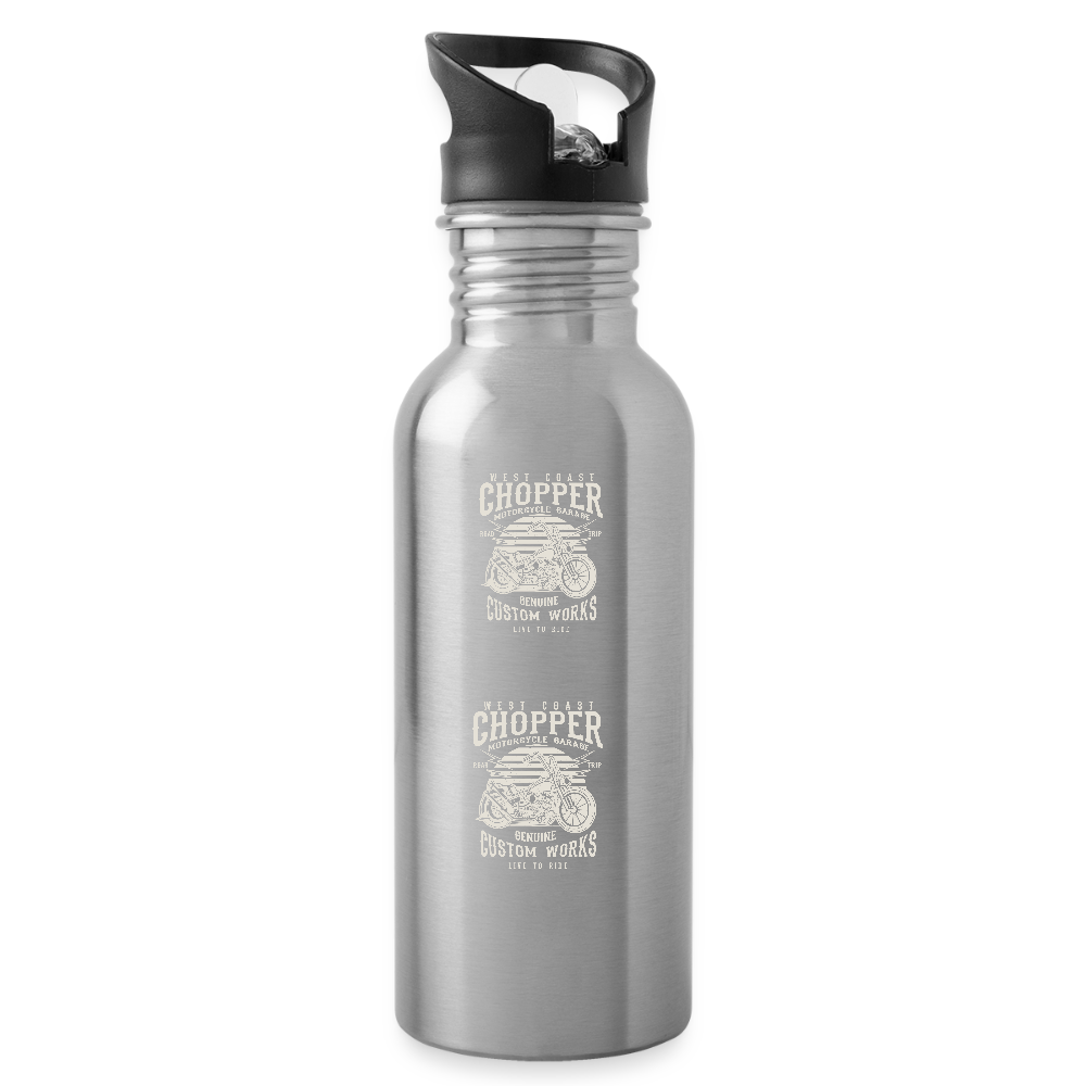 Drinkfles - lichtzilver