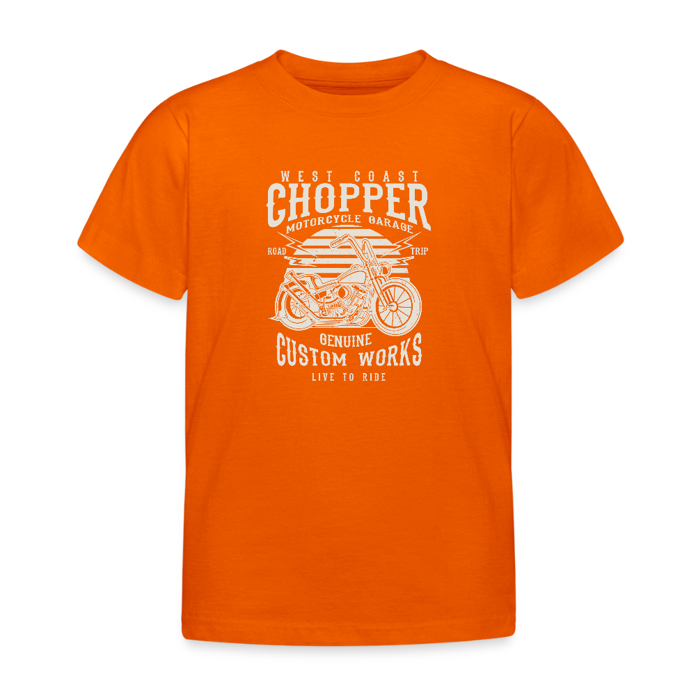 Kinderen T-shirt - oranje