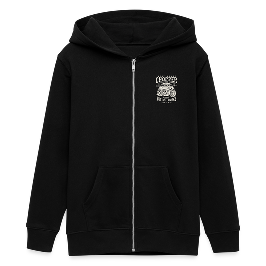 Stanley/Stella Mini Cultivator bio tiener ziphoodie - zwart