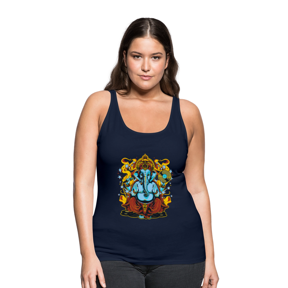 Vrouwen Premium tank top - navy