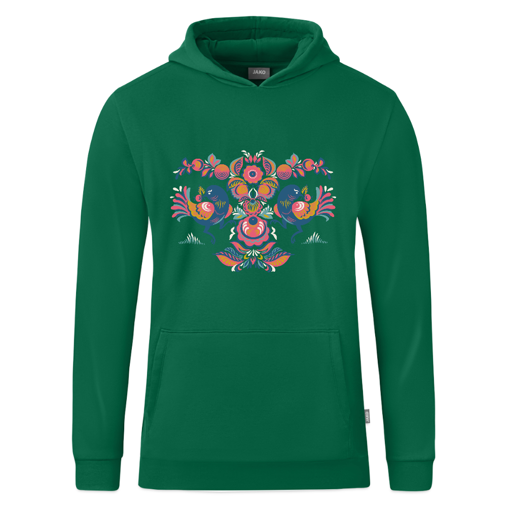 JAKO Teenager hoodie Organic - kelly groen