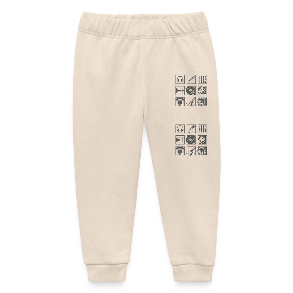 Stanley/Stella Baby Tumbler bio baby joggingbroek - witgrijs