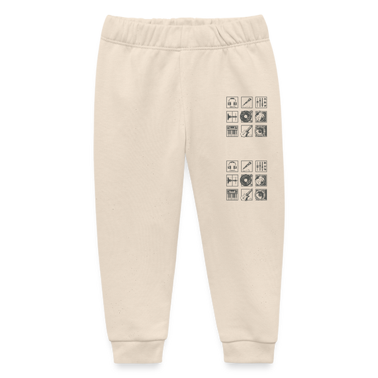 Stanley/Stella Baby Tumbler bio baby joggingbroek - witgrijs