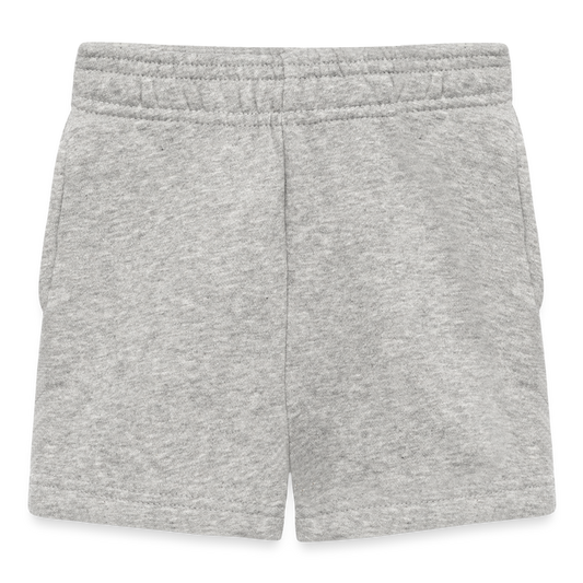 Baby shorts - grijs gemêleerd