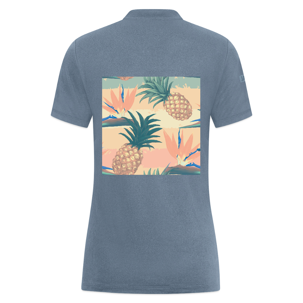 JAKO Vrouwen poloshirt Pro Casual - blauwgrijs