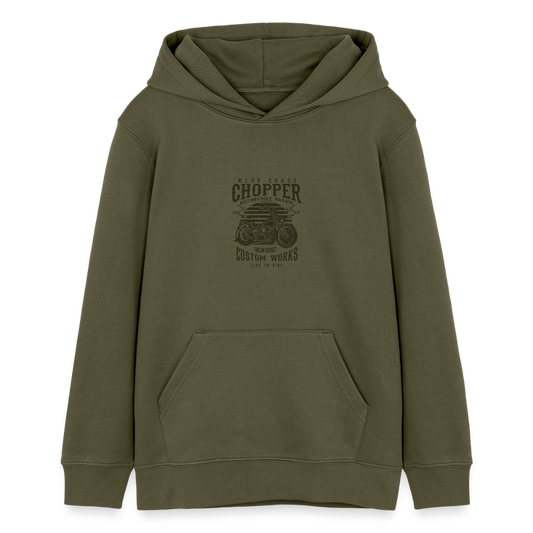 Stanley/Stella Tiener bio-hoodie Mini Cruiser - kaki