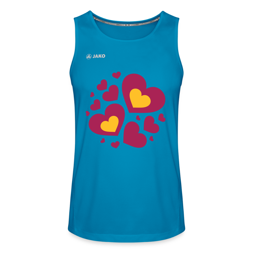 JAKO Mannen tanktop Run 2.0 - saffierblauw