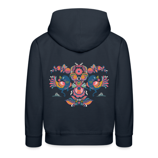 Kinderen trui Premium met capuchon - navy
