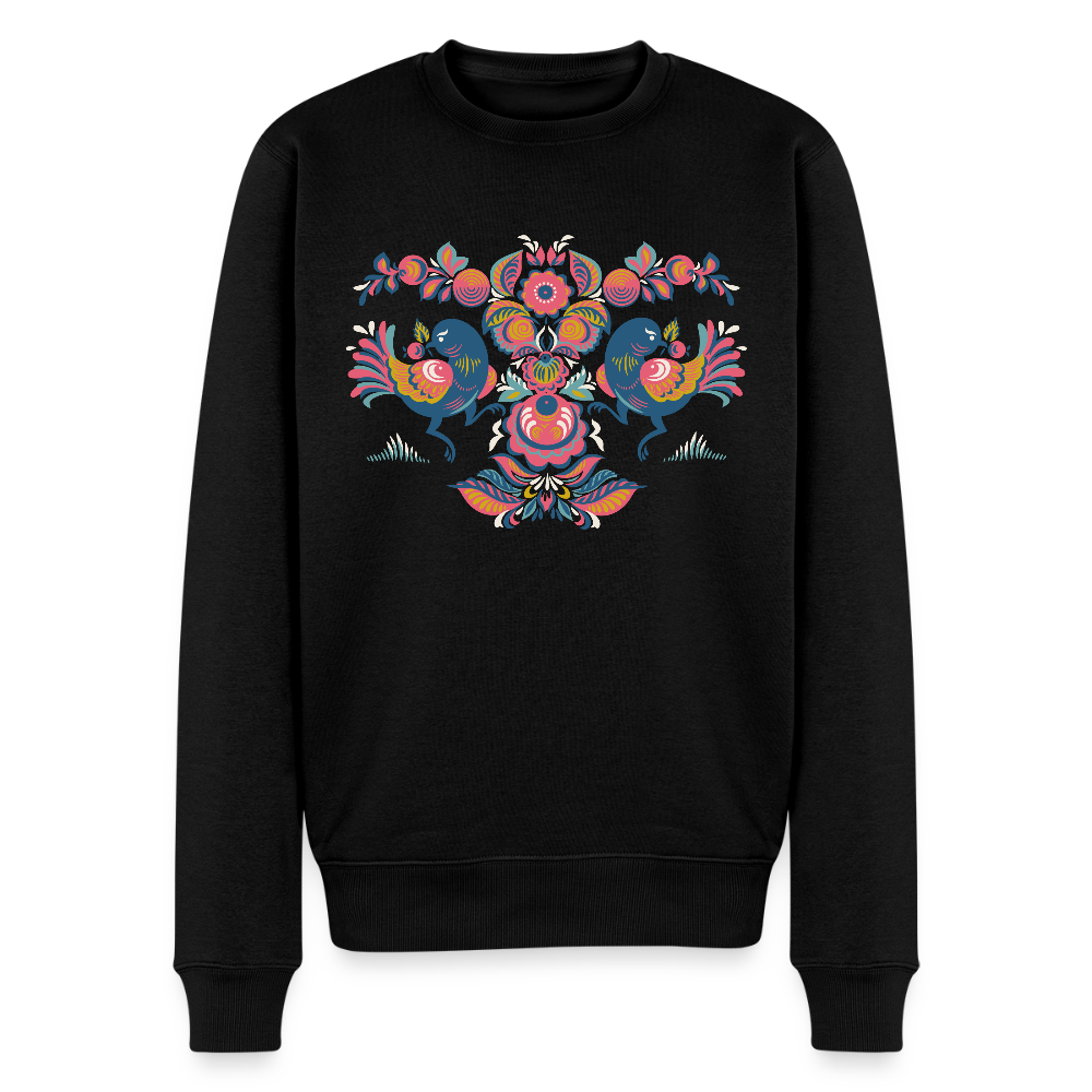 Mannen premium sweater - zwart