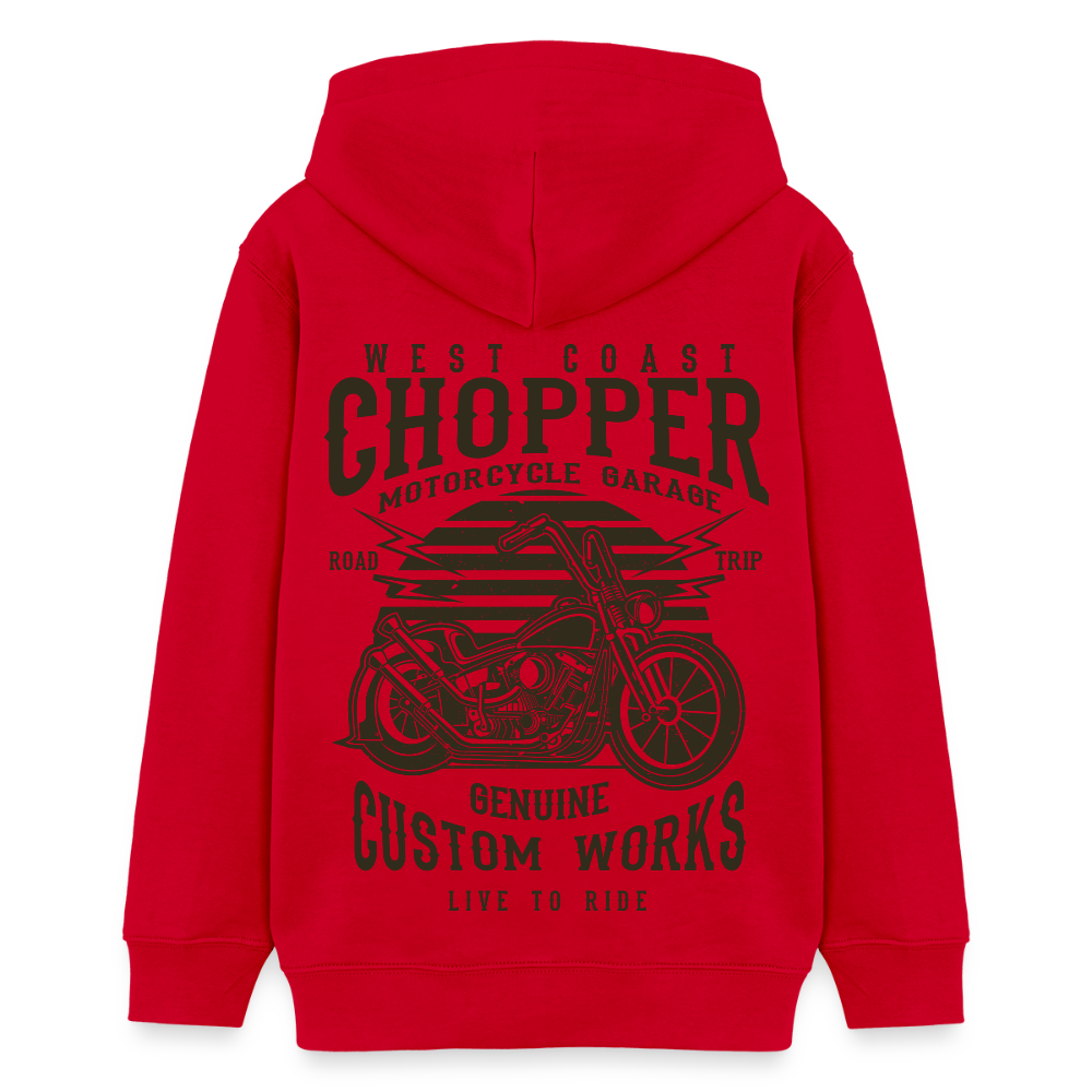 Stanley/Stella Tiener bio-hoodie Mini Cruiser - rood