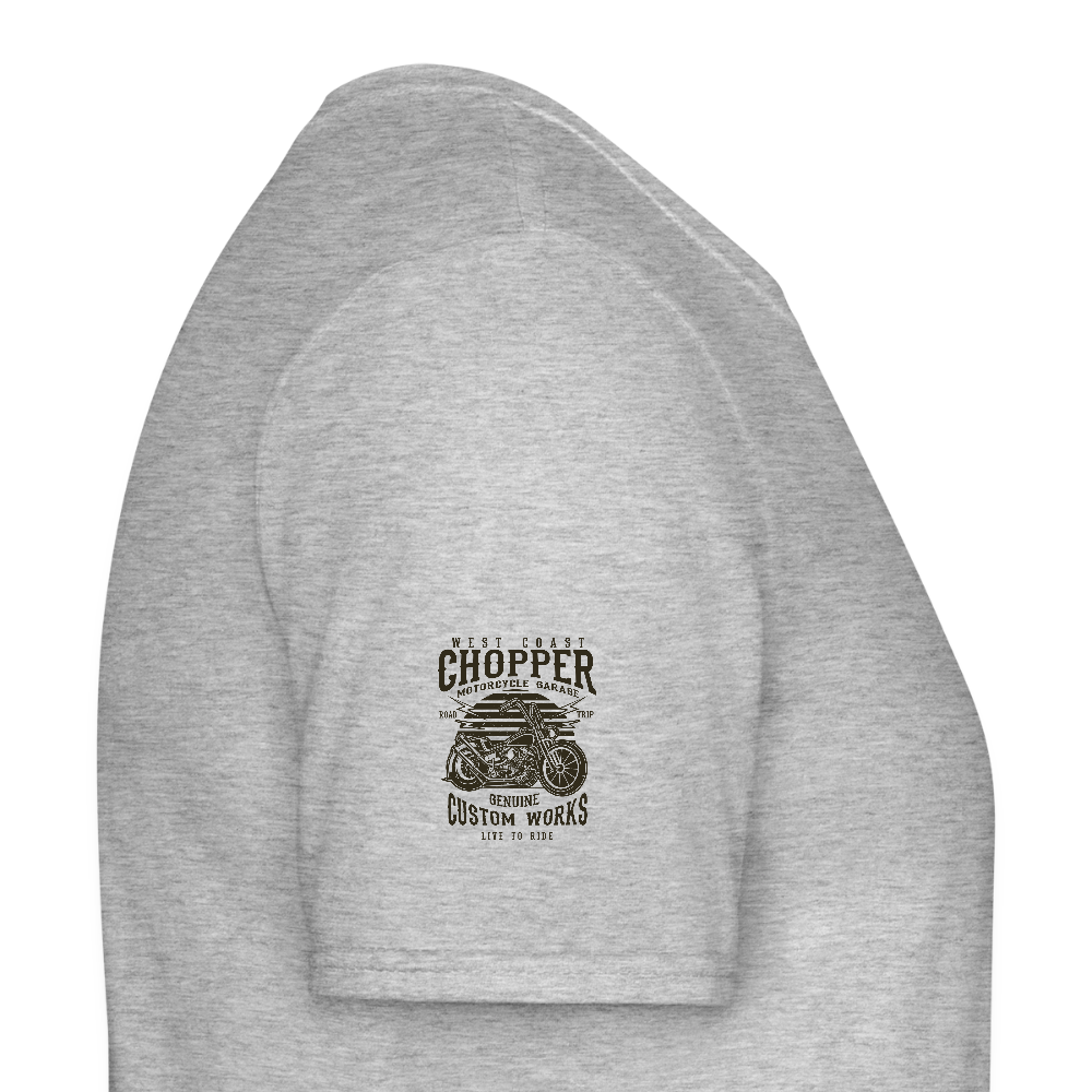 Mannen T-shirt - grijs gemêleerd