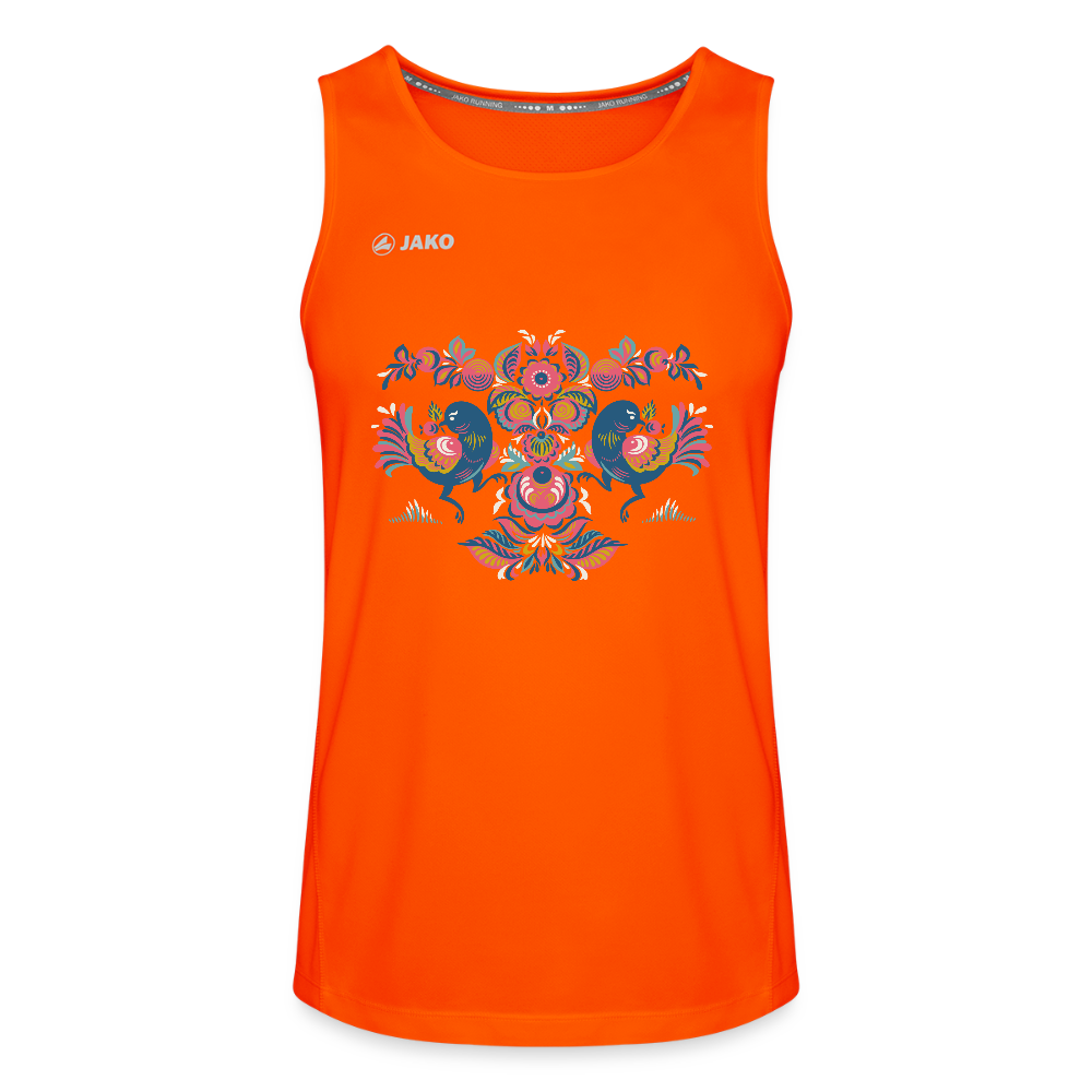 JAKO Mannen tanktop Run 2.0 - neonoranje