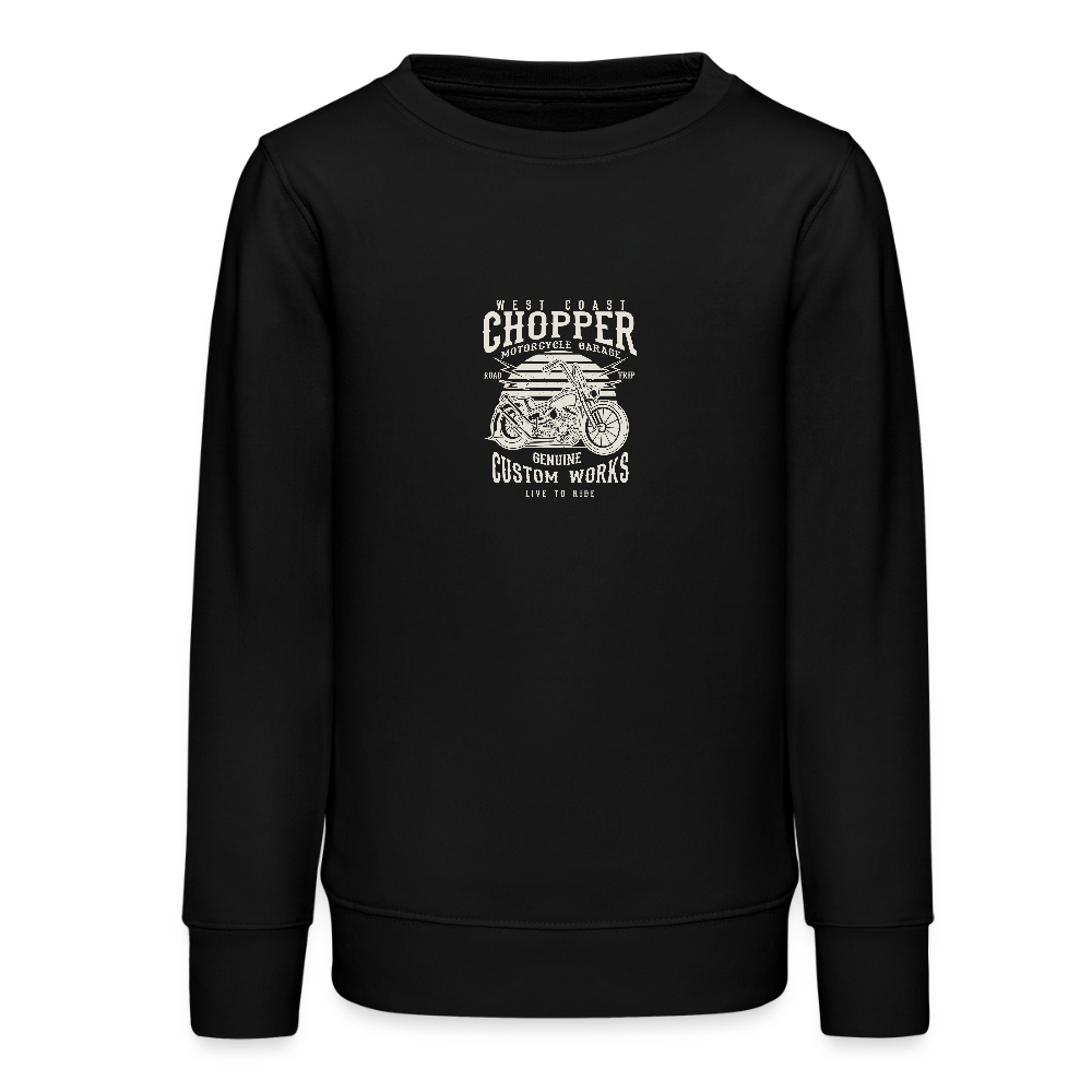 Stanley/Stella Mini Changer bio tiener sweatshirt - zwart