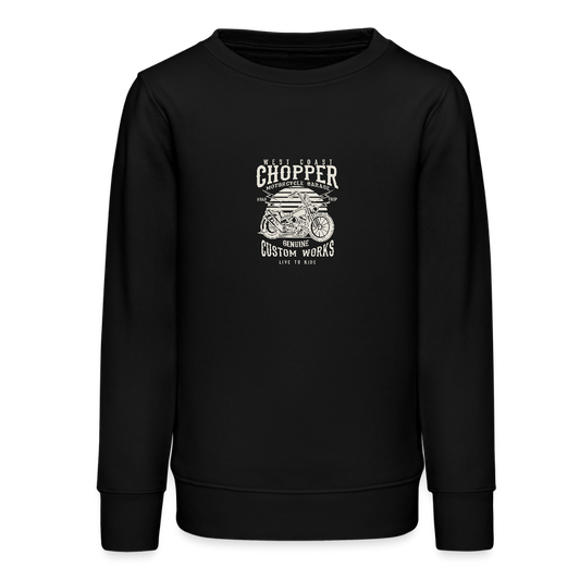 Stanley/Stella Mini Changer bio tiener sweatshirt - zwart
