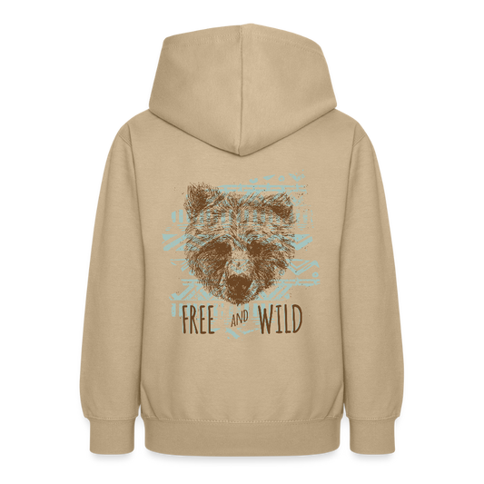 Teenager hoodie - zand