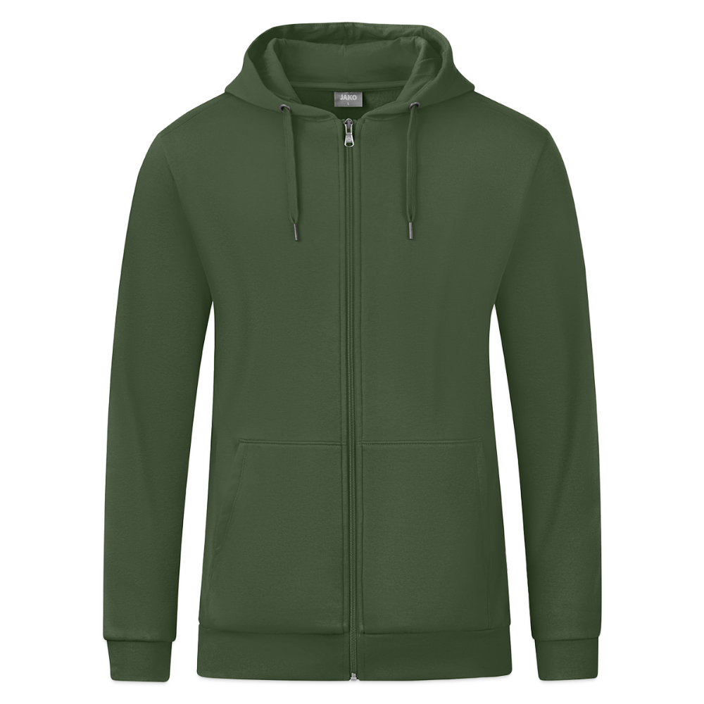JAKO Ziphoodie Organic - dennengroen