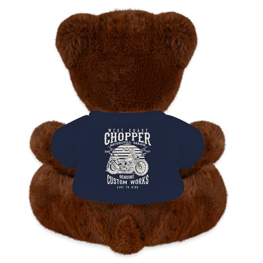 MiniFeet® RecycelBär® bruin - navy