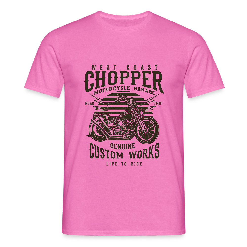 Mannen T-shirt - roze