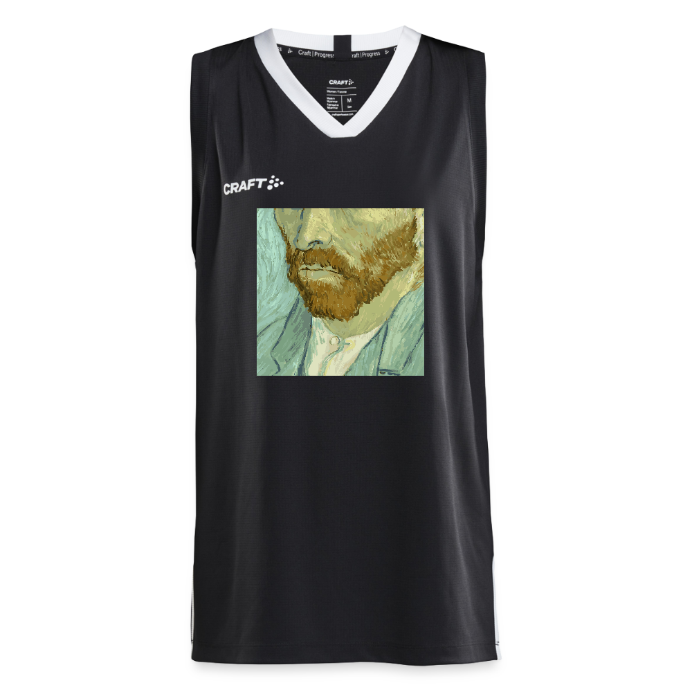 CRAFT Progress teenager basketbalshirt - zwart