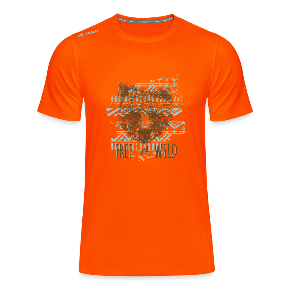 JAKO Mannen T-shirt Run 2.0 - neonoranje