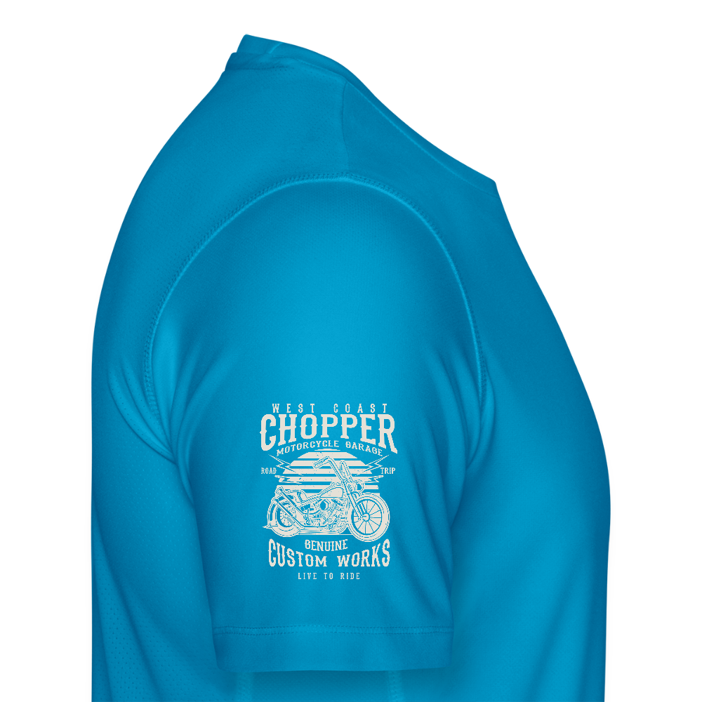 JAKO Mannen T-shirt Run 2.0 - saffierblauw