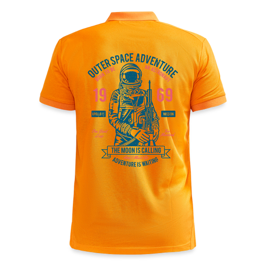 CRAFT Core Unify polo - lichtoranje gemêleerd