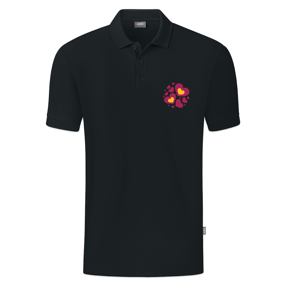 JAKO Teenager polo Organic - zwart