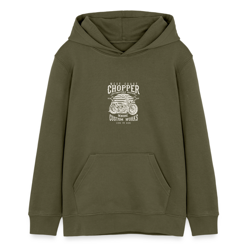 Stanley/Stella Tiener bio-hoodie Mini Cruiser - kaki