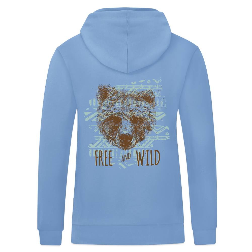 JAKO Ziphoodie Organic - sky