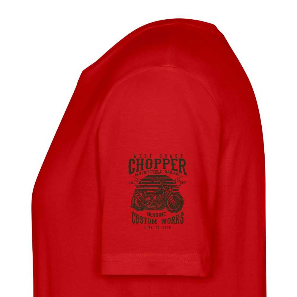 Stanley/Stella Uniseks T-shirt CRAFTER - rood