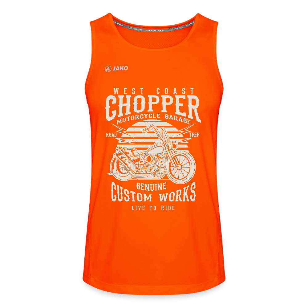 JAKO Mannen tanktop Run 2.0 - neonoranje