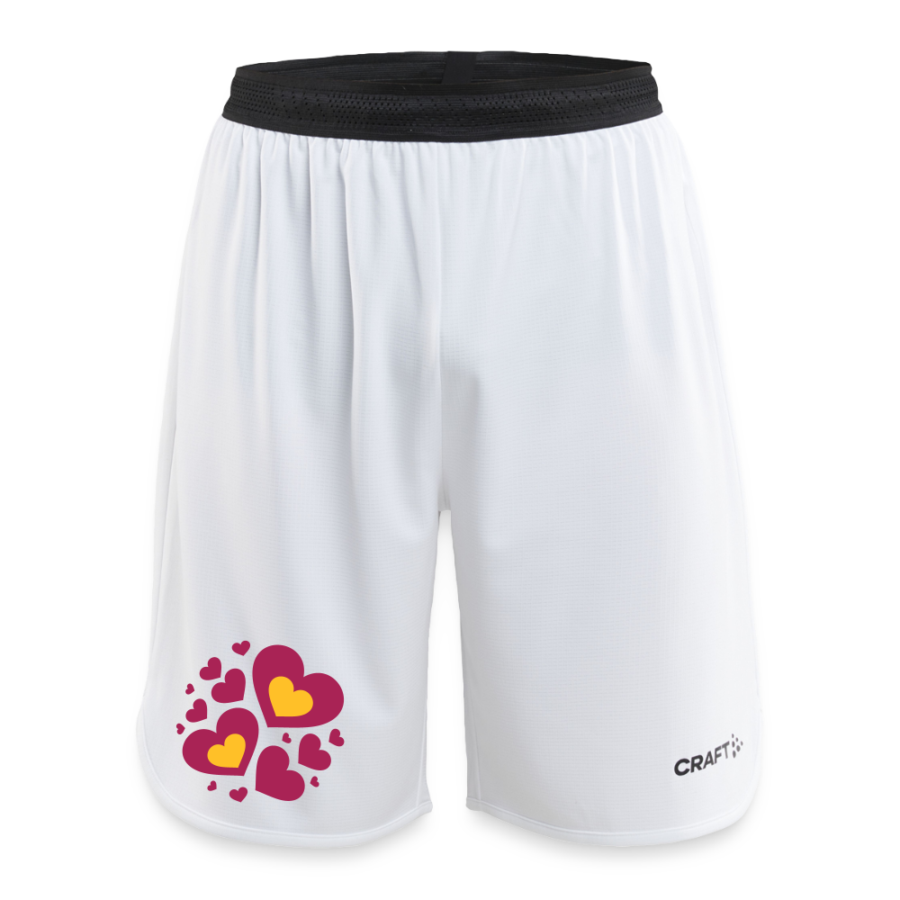 CRAFT Progress kinder-basketbalshorts - wit
