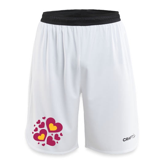 CRAFT Progress kinder-basketbalshorts - wit