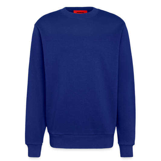 Organic relaxed crewneck made in EU - Iconic Blue