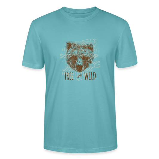 Stanley/Stella Uniseks T-shirt CRAFTER - pastel-turquoise