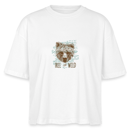 Stanley/Stella Vrouwen Boxy bio-T-shirt Nova - wit